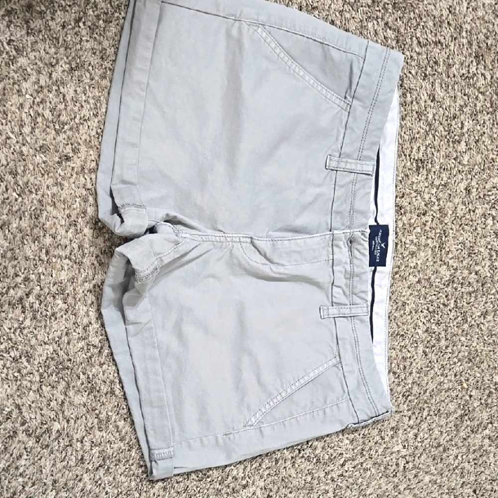 Gray Casual Shorts 10